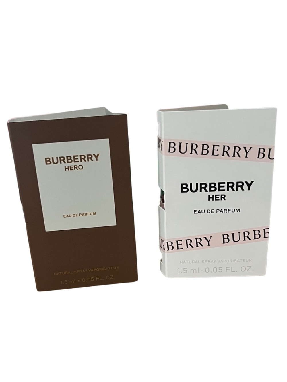 His & Her Burberry Eau De Parfums